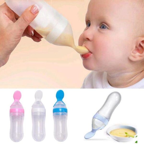 Baby Spoon Feeder Bottle