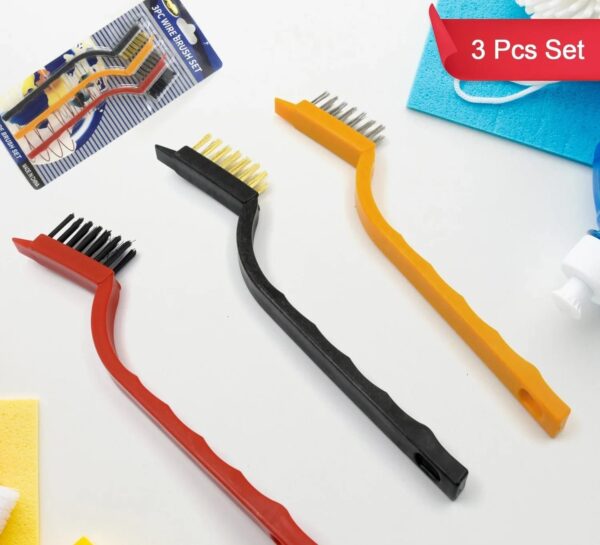3 Pcs Stove Cleaning Brush Set